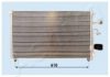 DAEWOO 96327357 Condenser, air conditioning